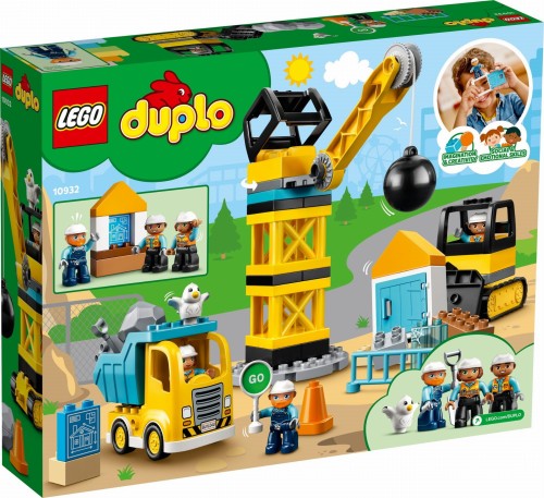LEGO ® 10932 DUPLO Rozbiórka kulą wyburzeniową