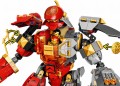 LEGO ® 71720 NINJAGO Mech z ognia i kamienia