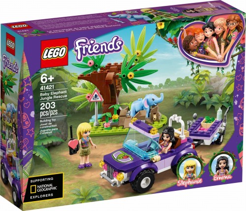 LEGO ® 41421 FRIENDS Na ratunek słoniątku