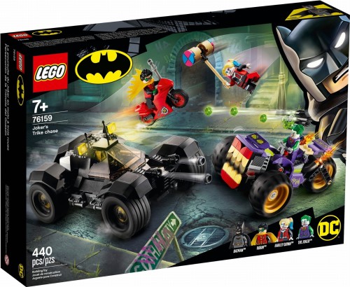 LEGO ® 76159 BATMAN Trójkołowy motocykl Jokera