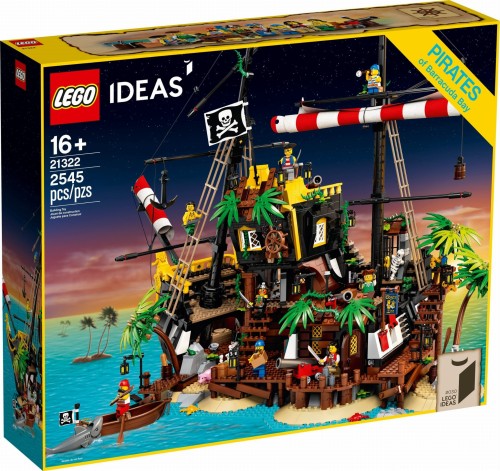 LEGO ® 21322 IDEAS Piraci z Zatoki Barakud