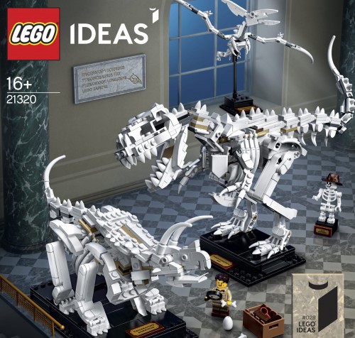 LEGO ® 21320 Ideas Szkielety dinozaurów
