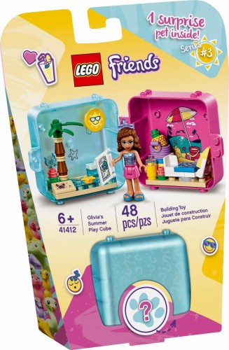 LEGO ® 41412 Friends Letnia kostka do zabawy Olivii