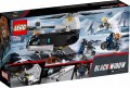 LEGO ® 76162 Super Heroes Czarna Wdowa i pościg helikopterem