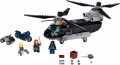 LEGO ® 76162 Super Heroes Czarna Wdowa i pościg helikopterem