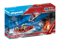 PLAYMOBIL 70335 Straż pożarna z łodzią i helikopterem