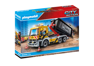 PLAYMOBIL 70444 CITY ACTION Samochód ciężarowy z wymiennym nadwoziem