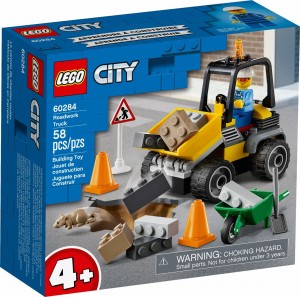 LEGO ® 60284 CITY Pojazd do robót drogowych
