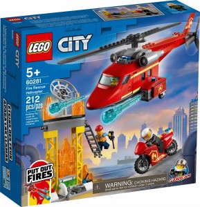 LEGO ® 60281 CITY Strażacki helikopter ratunkowy