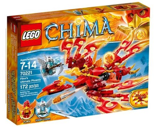 LEGO 70221 Chima Pojazd Flinxa