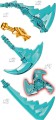 LEGO ® 71731 Ninjago Epicki zestaw bojowy-Zane kontra Nindroid