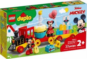 LEGO ® 10941 DUPLO Urodzinowy pociąg myszek Miki i Minnie
