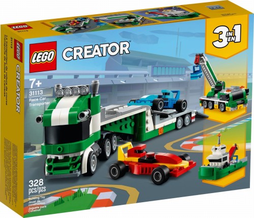 LEGO ® 31113 CREATOR Laweta z wyścigówkami