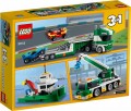 LEGO ® 31113 CREATOR Laweta z wyścigówkami