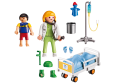 PLAYMOBIL 6661 Lekarka przy łóżku chorego dziecka