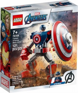 LEGO ® 76168 SUPER HEROES Opancerzony mech Kapitana Ameryki