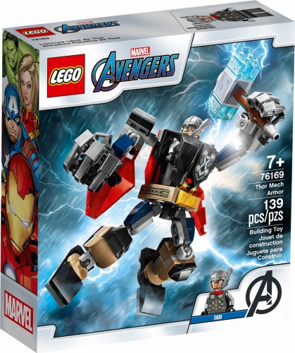 LEGO ® 76169 SUPER HEROES Opancerzony mech Thora