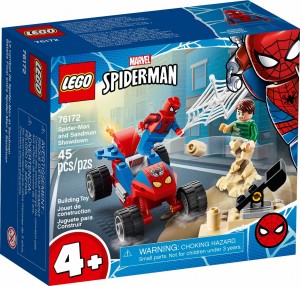 LEGO ® 76172 SUPER HEROES Pojedynek Spider-Mana z Sandmanem