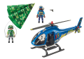 PLAYMOBIL 70569 CITY ACTION Policyjny śmigłowiec: ucieczka ze spadochronem
