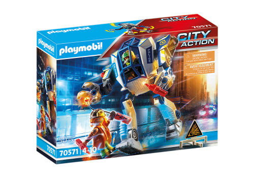 PLAYMOBIL 70571 CITY ACTION Policyjny robot: Akcja specjalna