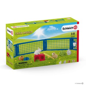 SCHLEICH 42500 Dom dla królików i świnek morskich