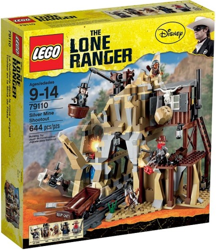 LEGO The Lone Ranger 79110 Strzelanina w kopalni srebra 