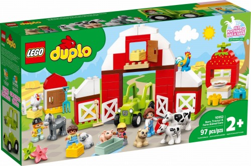 LEGO ® 10952 DUPLO Stodoła, traktor i zwierzęta gospodarskie
