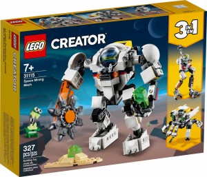 LEGO ® 31115 CREATOR Kosmiczny robot górniczy