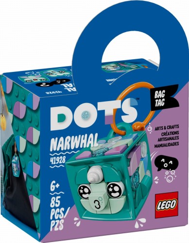 LEGO ® 41928 DOTS Zawieszka z narwalem