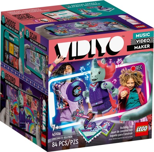 LEGO ® 43106 VIDIYO Unicorn DJ BeatBox