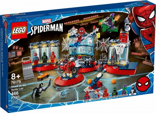 LEGO ® 76175 SUPER HEROES Atak na kryjówkę Spider-Mana