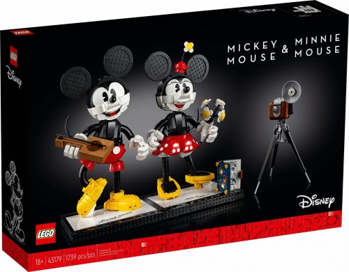 LEGO ® 43179 DISNEY Myszka Miki i Myszka Minnie do zbudowania