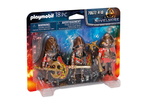 PLAYMOBIL 70672 NOVELMORE Trzech wojowników Burnham
