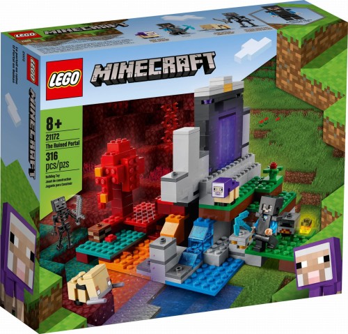 LEGO ® 21172 MINECRAFT Zniszczony portal