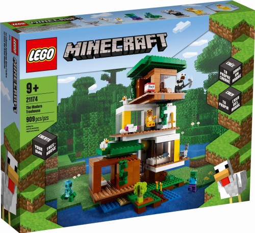 LEGO ® 21174 MINECRAFT Nowoczesny domek na drzewie