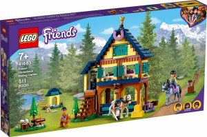 LEGO ® 41683 FRIENDS Leśne centrum jeździeckie