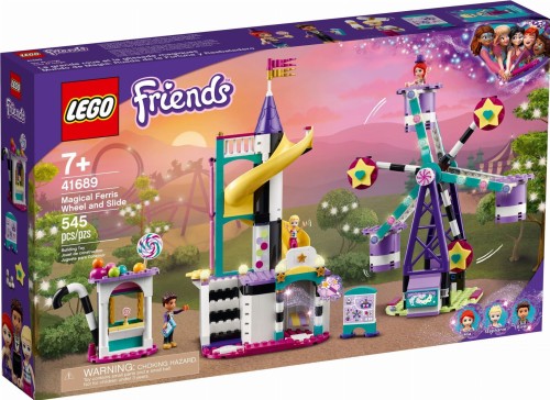 LEGO ® 41689 FRIENDS Magiczny diabelski młyn i zjeżdżalnia