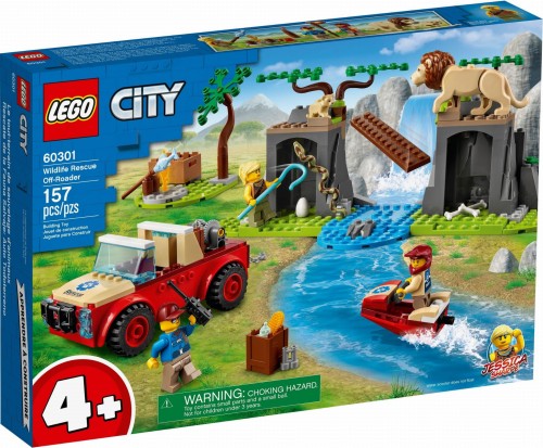 LEGO ® 60301 CITY Terenówka ratowników dzikich zwierząt