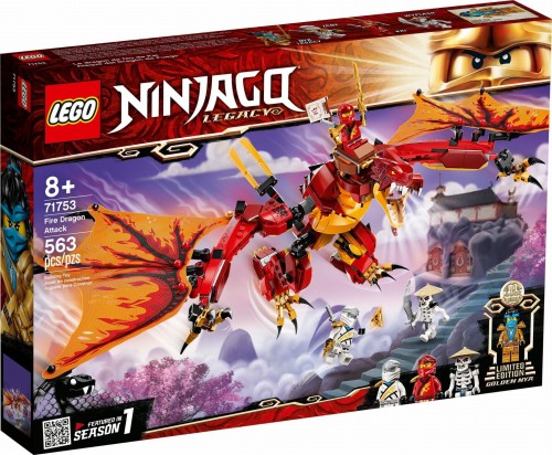 LEGO ® 71753 NINJAGO Atak smoka ognia