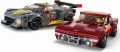 LEGO ® 76903 SPEED CHAMPIONS Samochód wyścigowy Chevrolet Corvette C8.R i 1968 Chevrolet Corvette