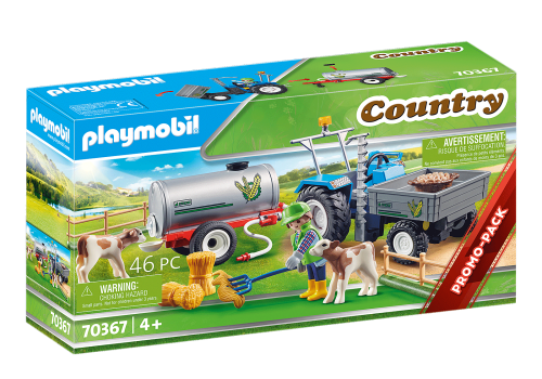 PLAYMOBIL 70367 COUNTRY Traktor ze zbiornikiem na wodę