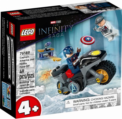 LEGO ® 76189 Kapitan Ameryka i pojedynek z Hydrą
