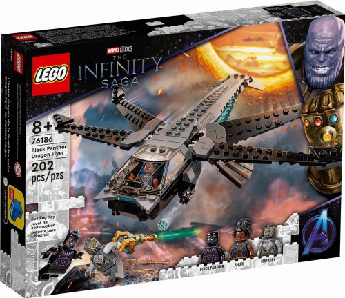 LEGO ® 76186 Helikopter Czarnej Pantery