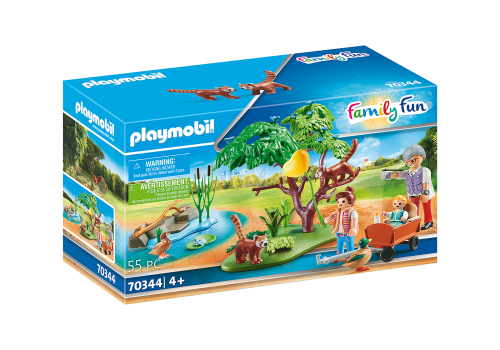 PLAYMOBIL 70344 FAMILY FUN Pandki rude na wybiegu