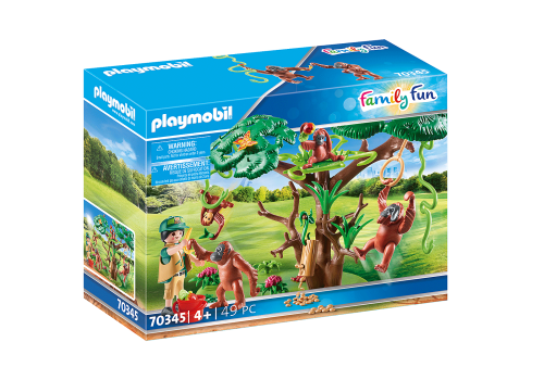 PLAYMOBIL 70345 FAMILY FUN Orangutany na drzewie