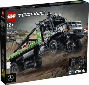 LEGO ® 42129 TECHNIC Ciężarówka Mercedes-Benz Zetros z napędem na 4 koła