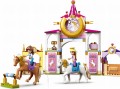 LEGO ® 43195 DISNEY Królewskie stajnie Belli i Roszpunki
