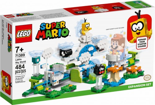 LEGO ® 71389 SUPER MARIO Podniebny świat Lakitu - zestaw dodatkowy