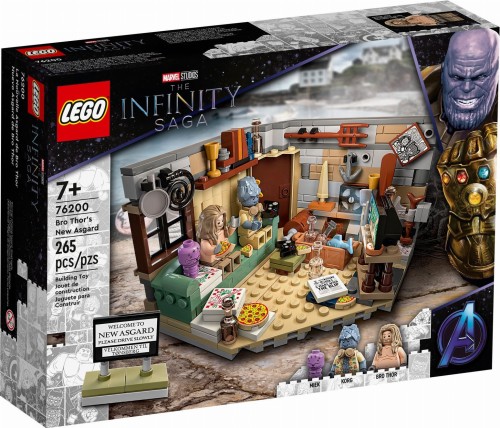 LEGO ® 76200 Nowy Asgard Grubego Thora