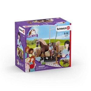 SCHLEICH 42438 Punkt mycia Horse Club z Emily i Luną